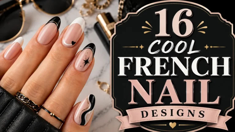 16 Cool French Nail Designs for Elegant Nails