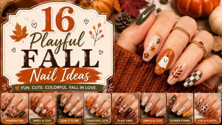 16 Playful Fall Nail Ideas to Try This Season