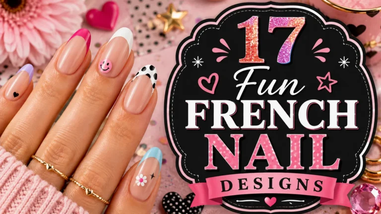 17 Fun French Nail Designs for Elegant Nails