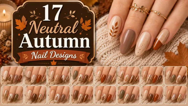 17 Neutral Autumn Nail Designs for Everyday Wear