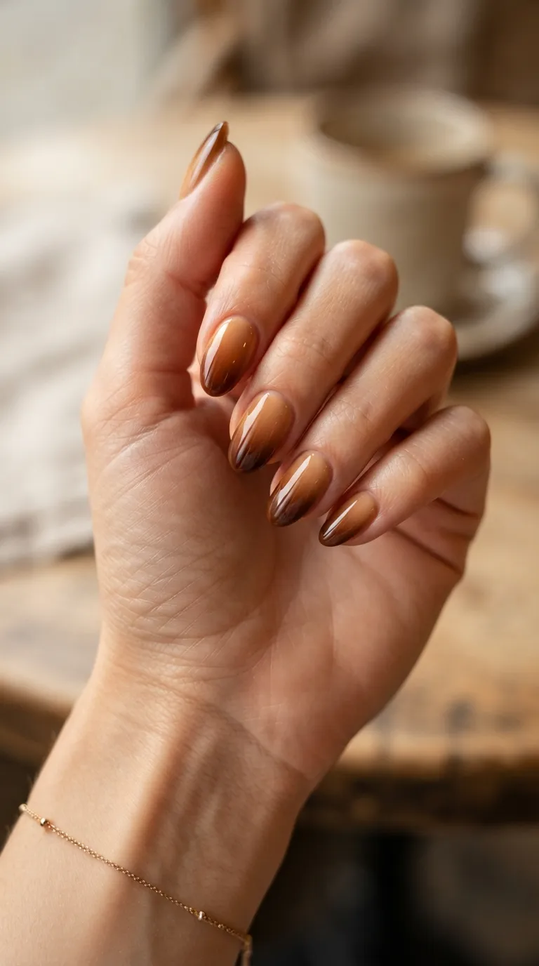17. Caramel Drizzle Ombre
