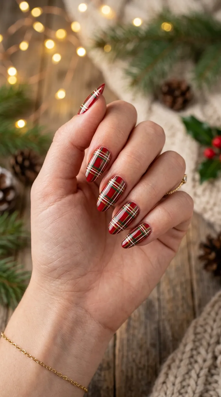 22. Reindeer Plaid Mix