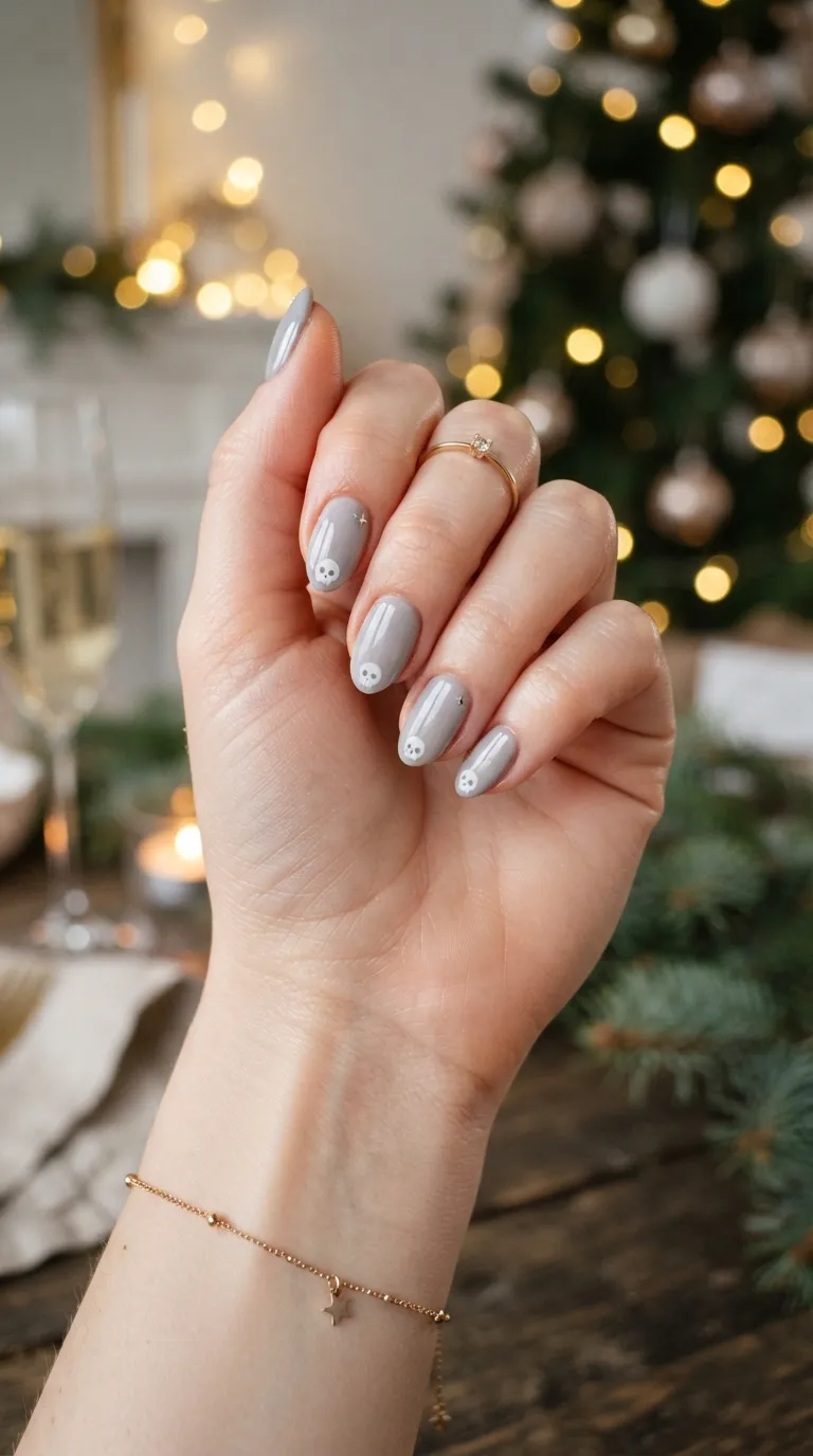 17. Soft Gray Skull Tips