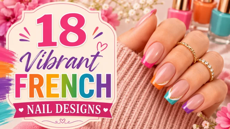 18 Vibrant French Nail Designs for Elegant Nails
