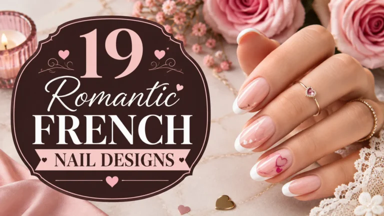 19 Romantic French Nail Designs for Elegant Nails