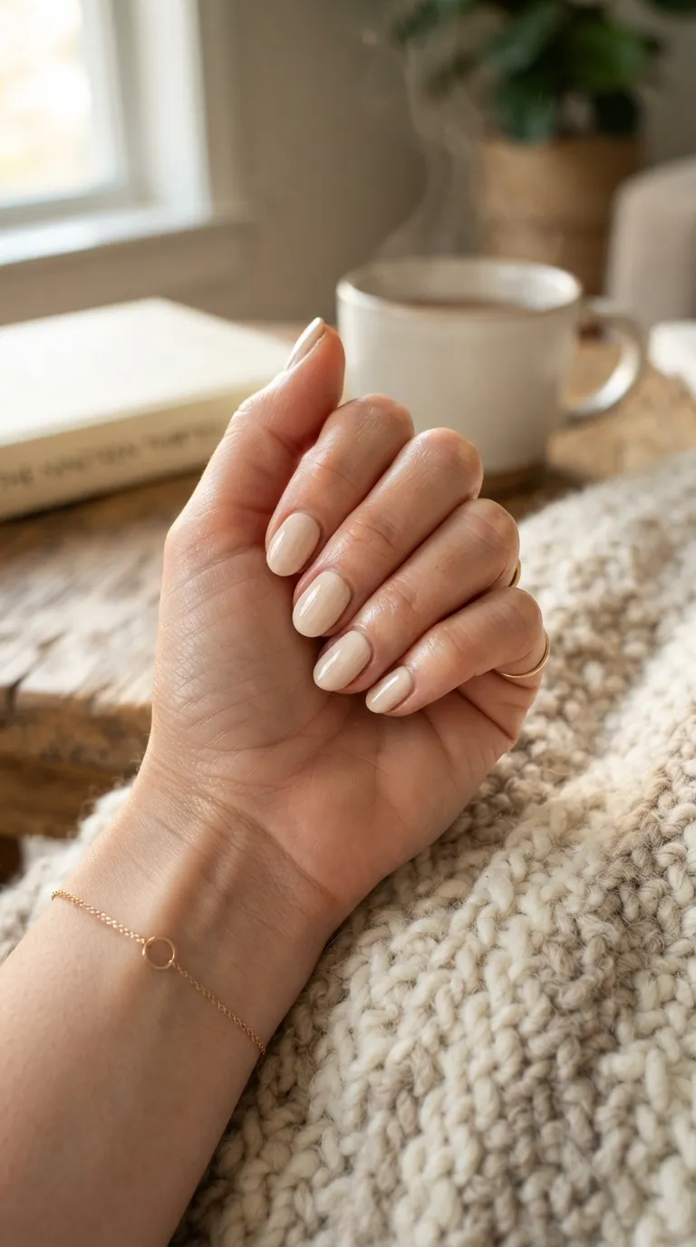 19. Cream Polish