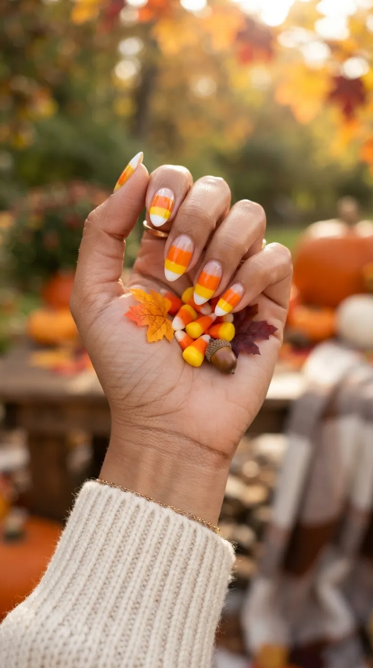 2. Candy Corn Tips