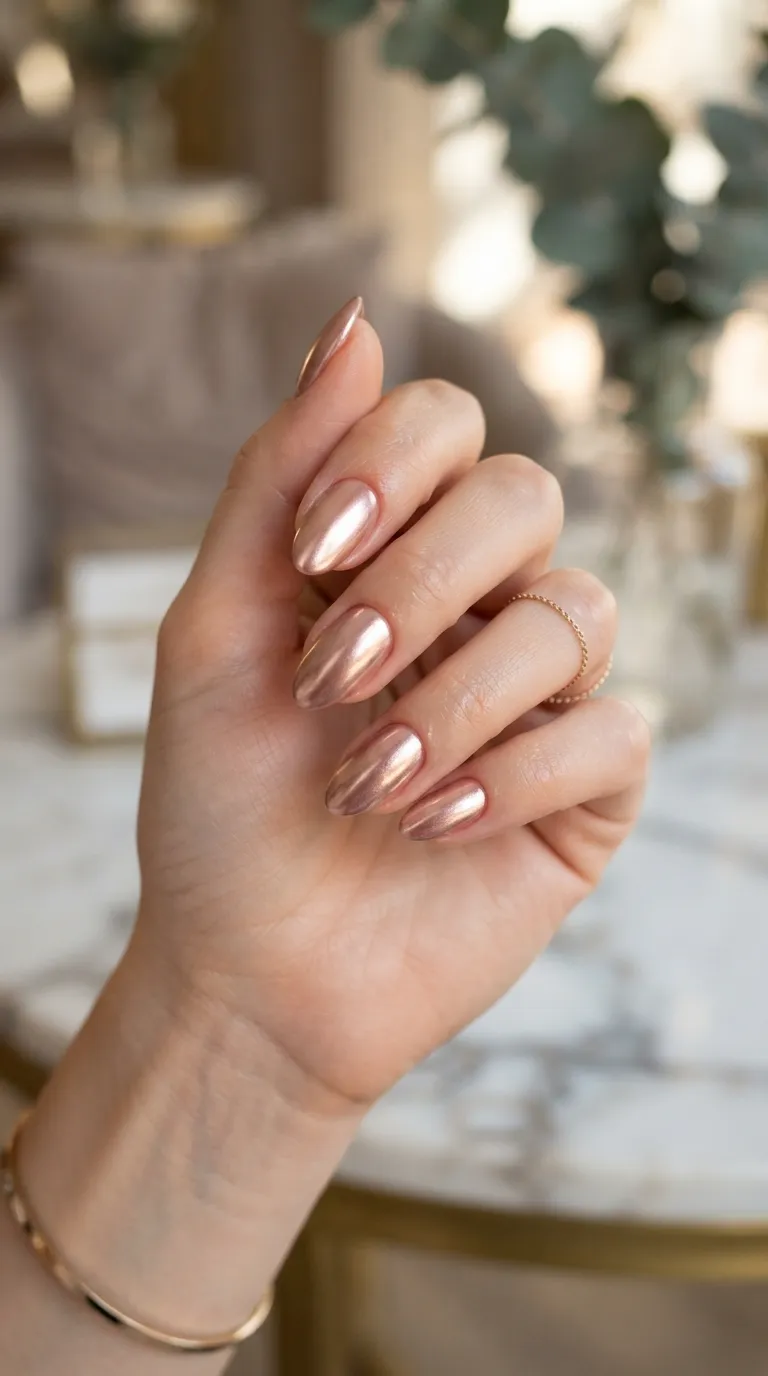 2. Rose Gold Chrome