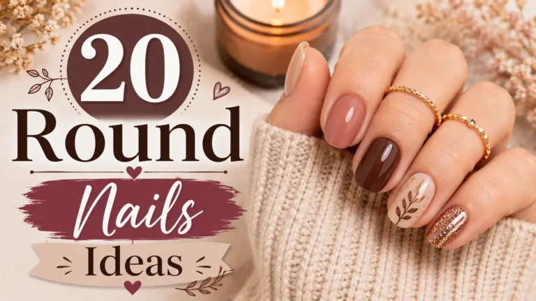 20 Round Nails Ideas That Are Pretty, Versatile, and Perfect for Every Occasion