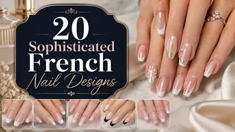 20 Sophisticated French Nail Designs for Elegant Nails