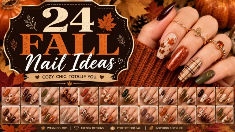 24 Fall Nail Ideas for Beginners