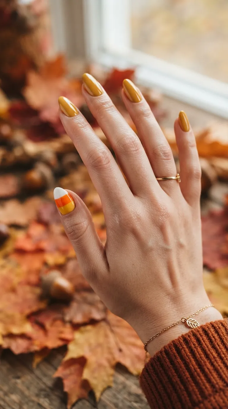 3. Candy Corn Stripes