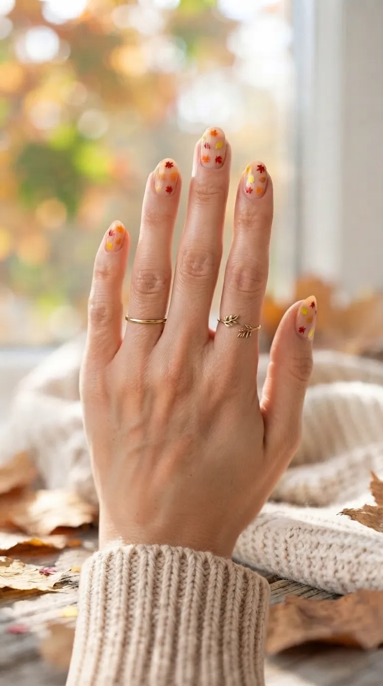 3. Falling Leaves Confetti