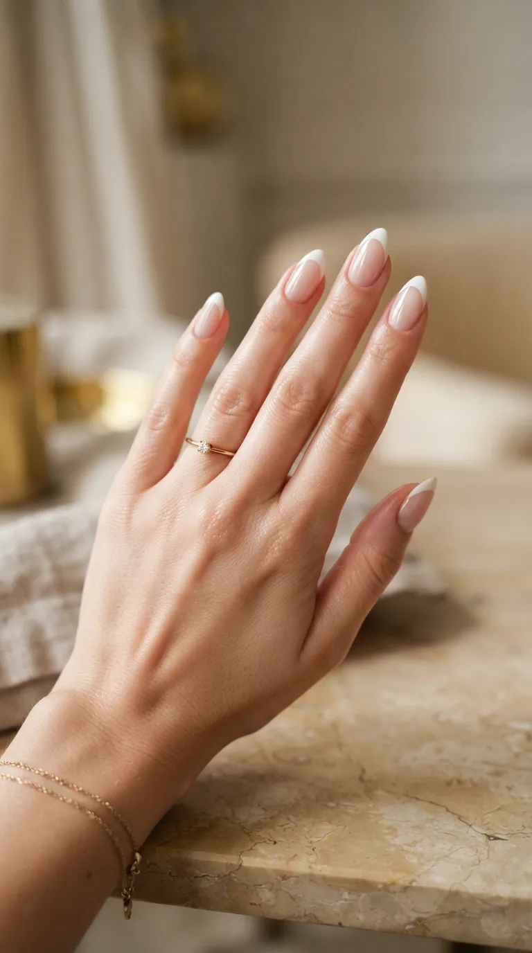 1. Classic White Tips