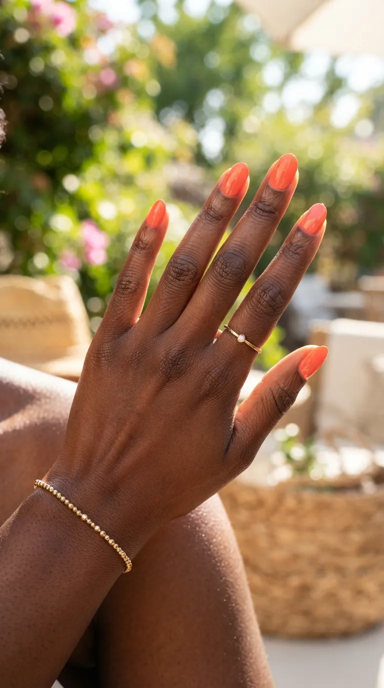 3. Vibrant Coral Orange