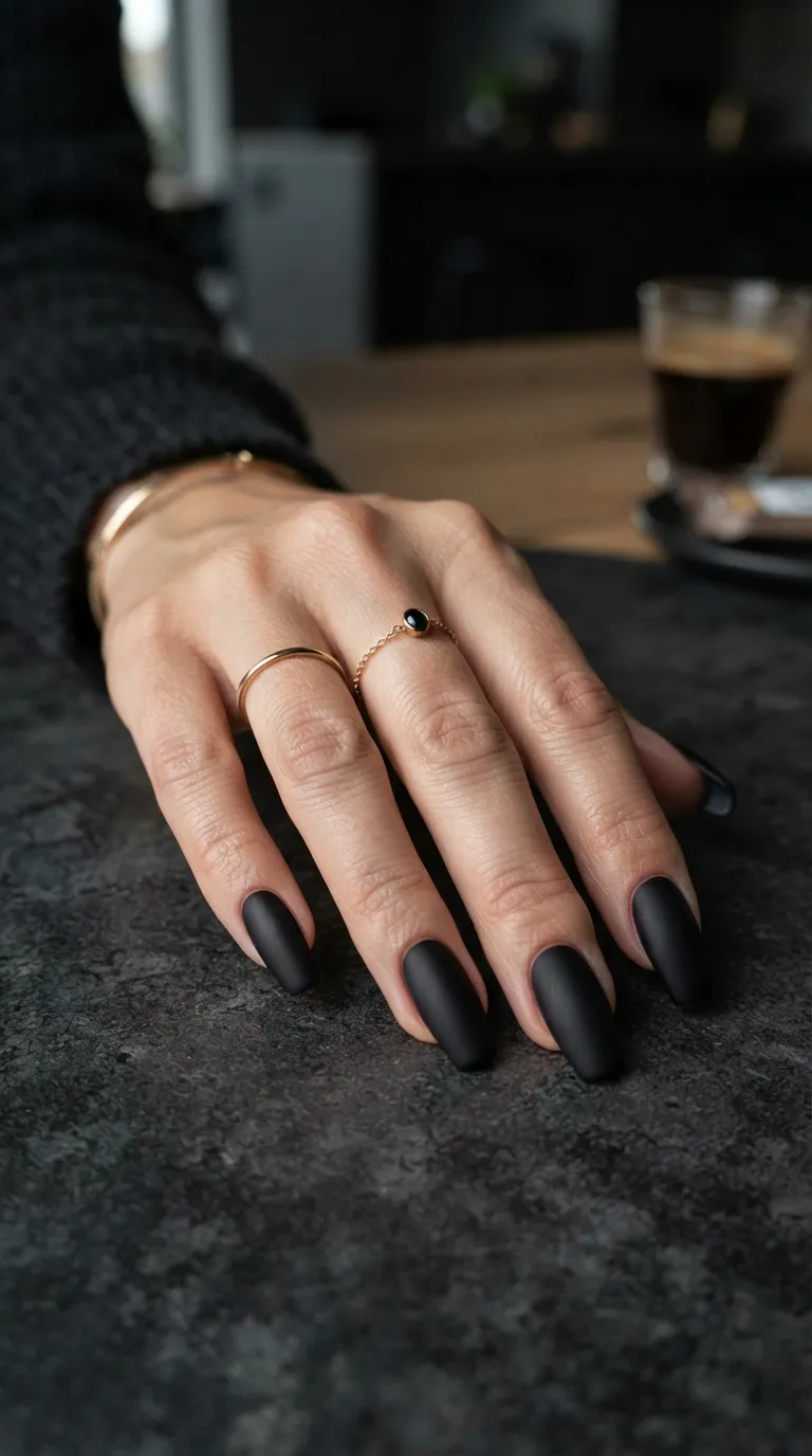 4. Matte Black Drama