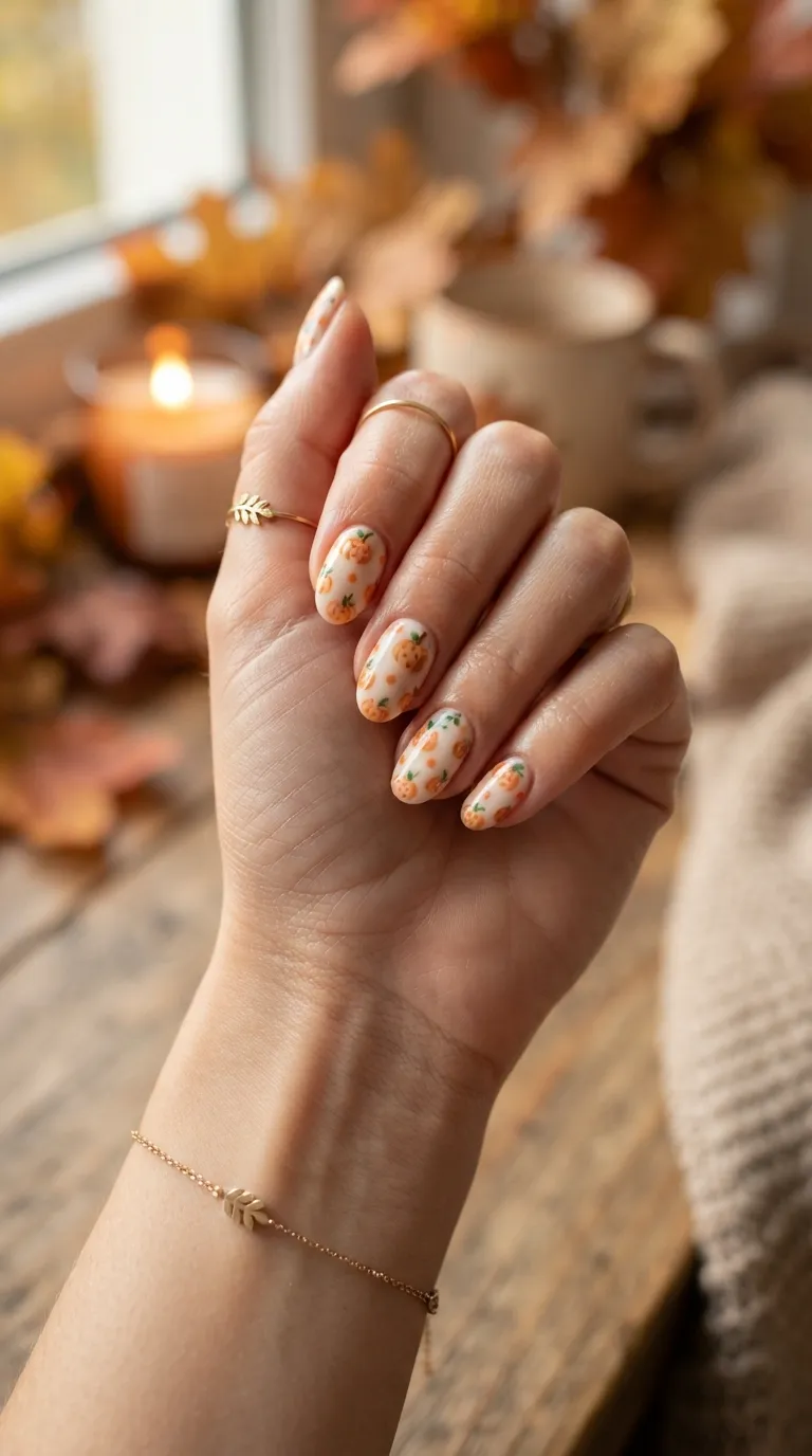 4. Polka Dot Pumpkin Patch
