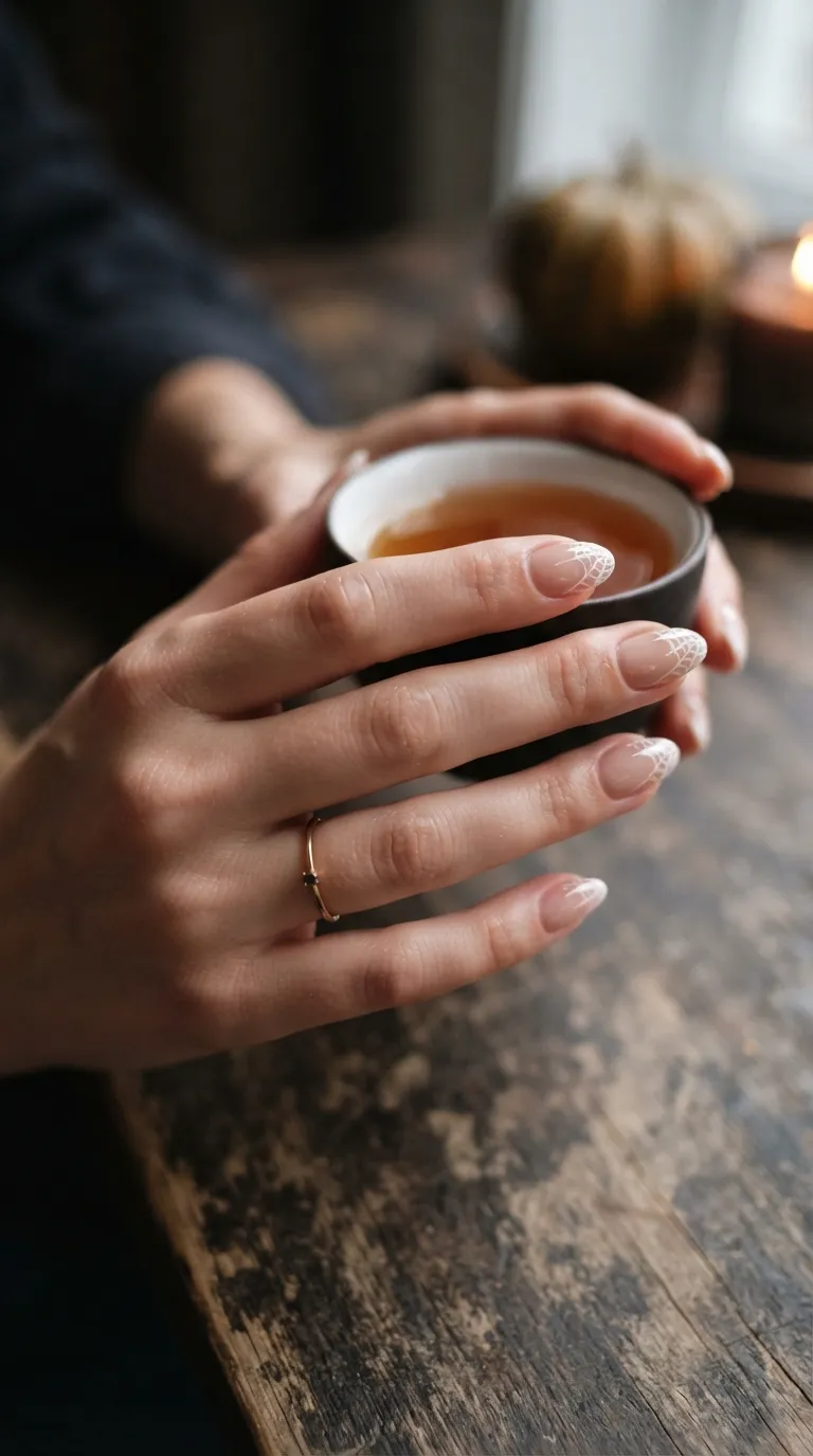 5. Nude Cobweb Tips