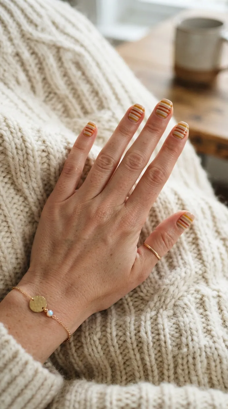 5. Rainbow Sweater Stripes