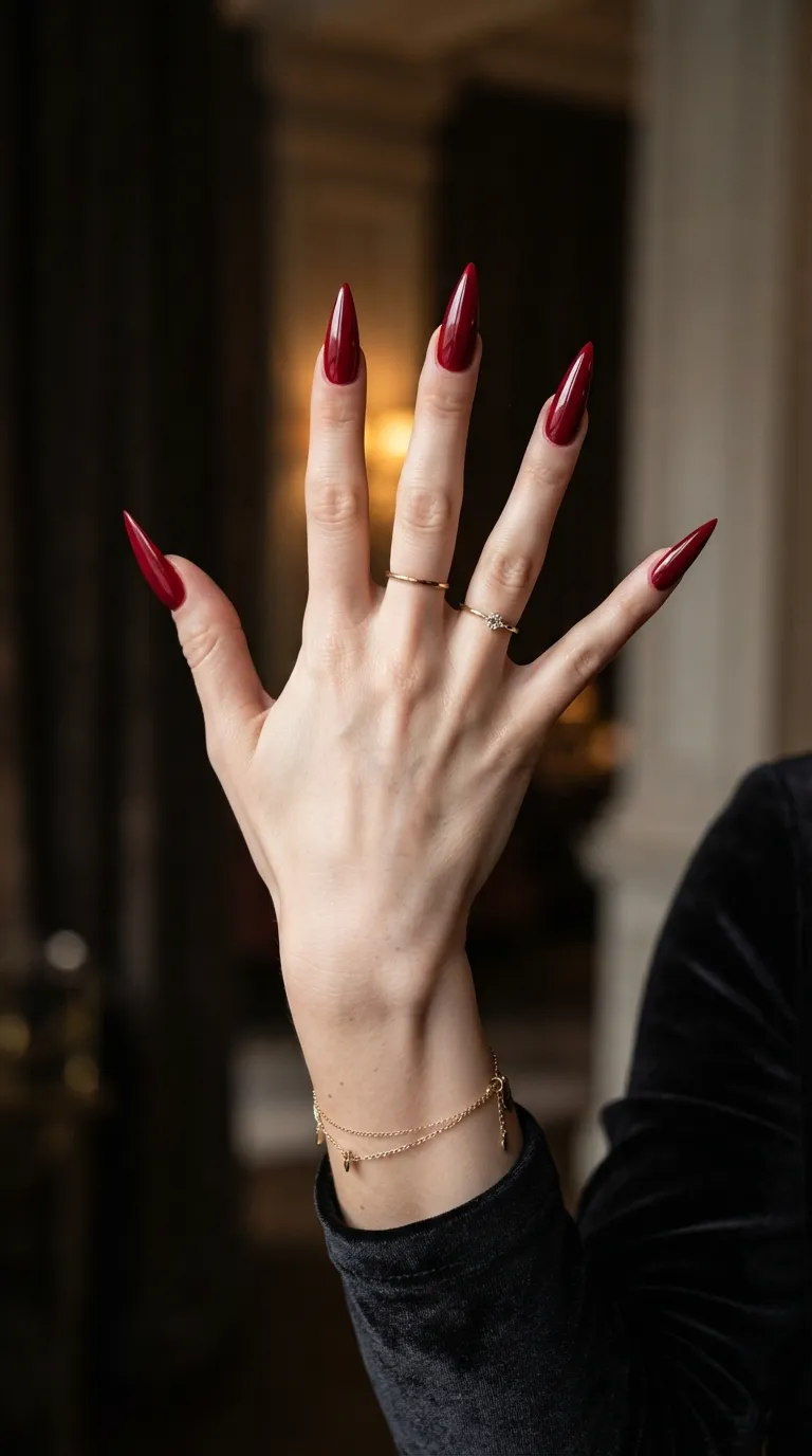 5. Stiletto Nails