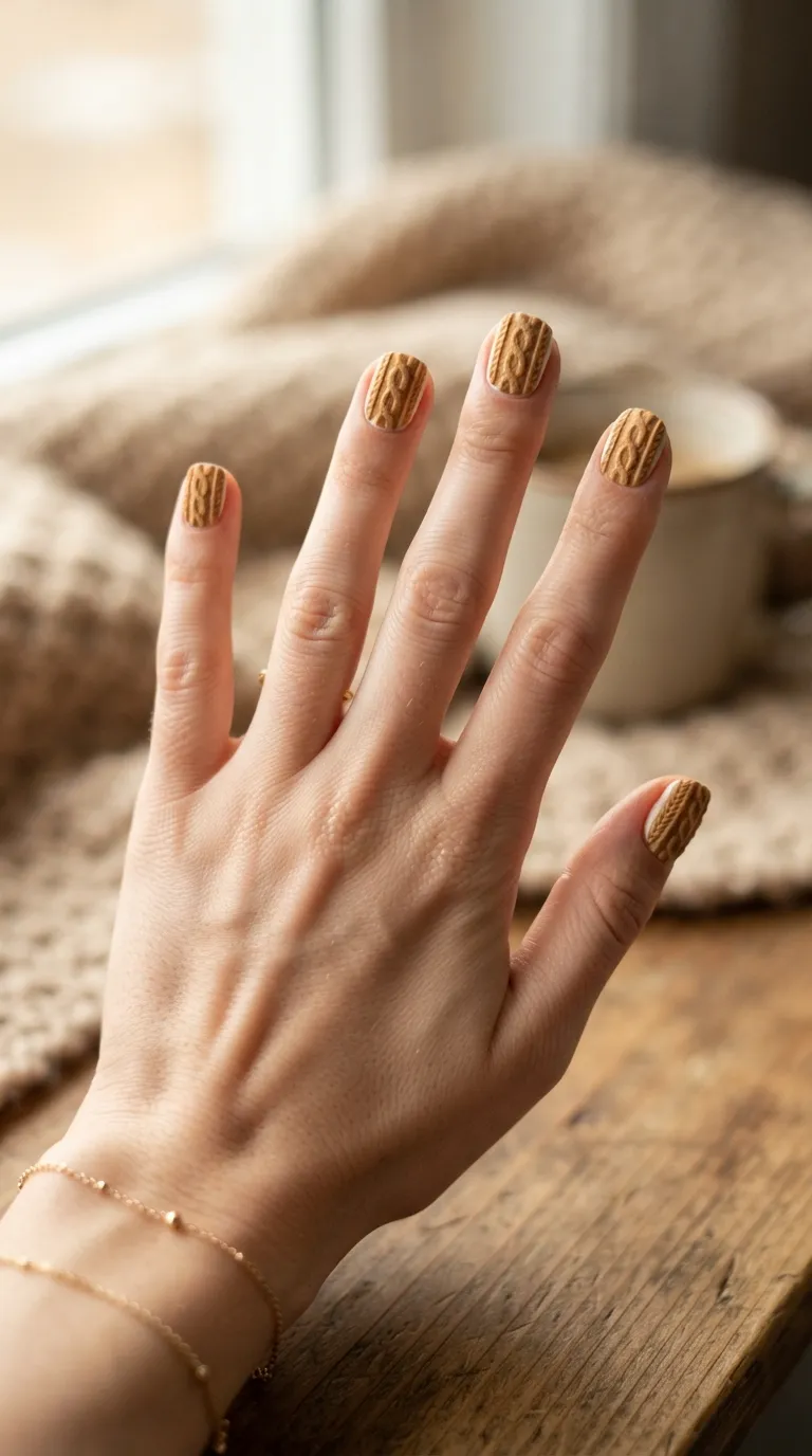 6. Chunky Knit Texture