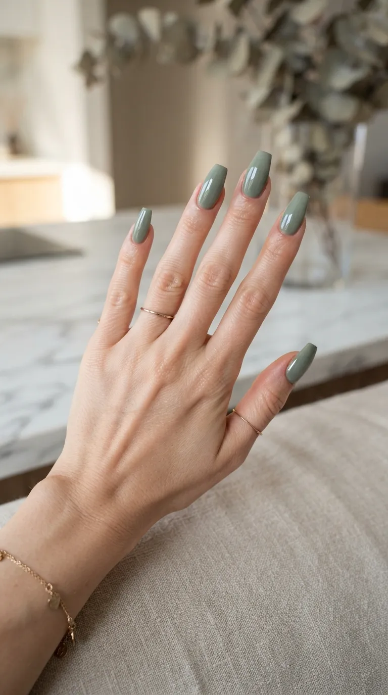 6. Coffin (Ballerina) Nails