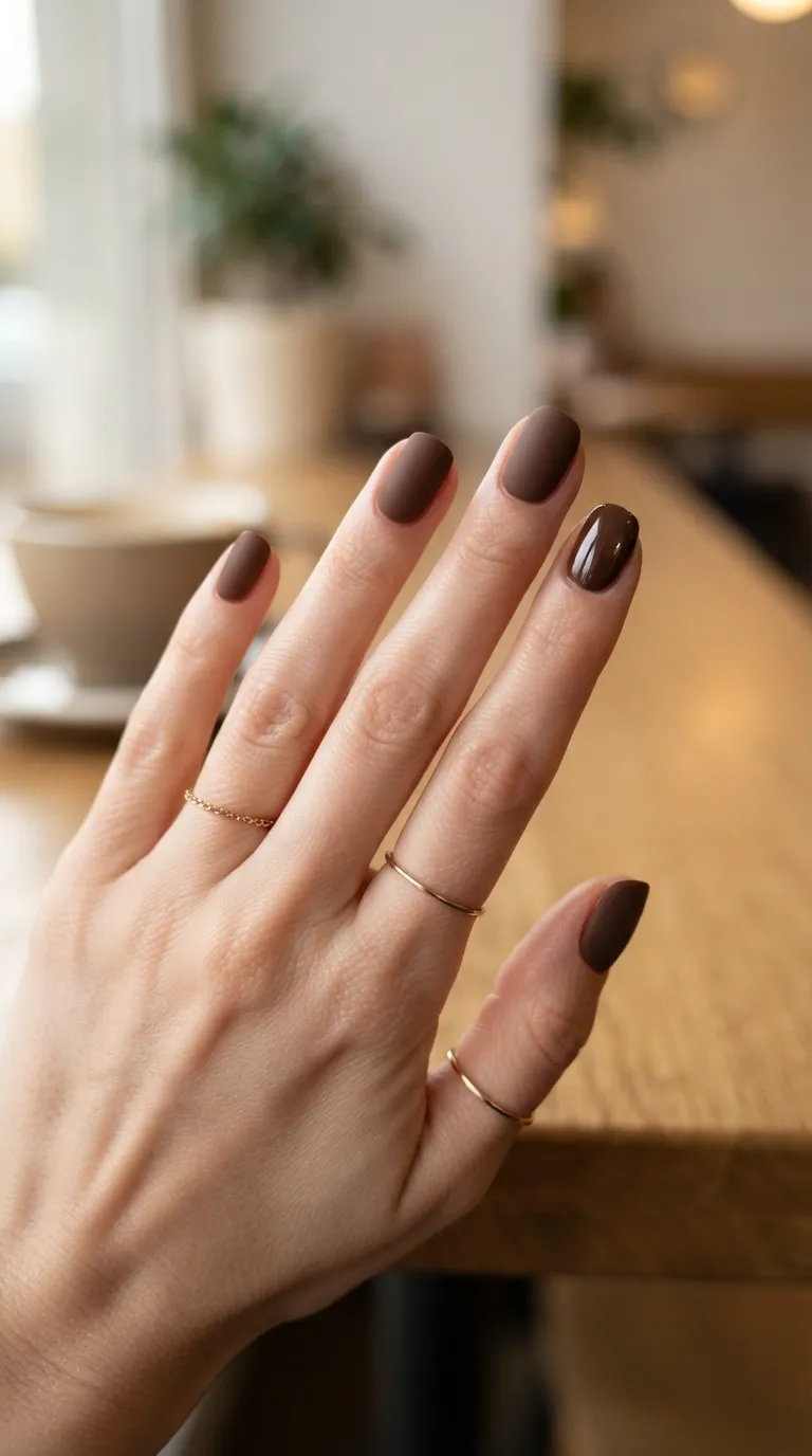 6. Matte and Glossy Combo