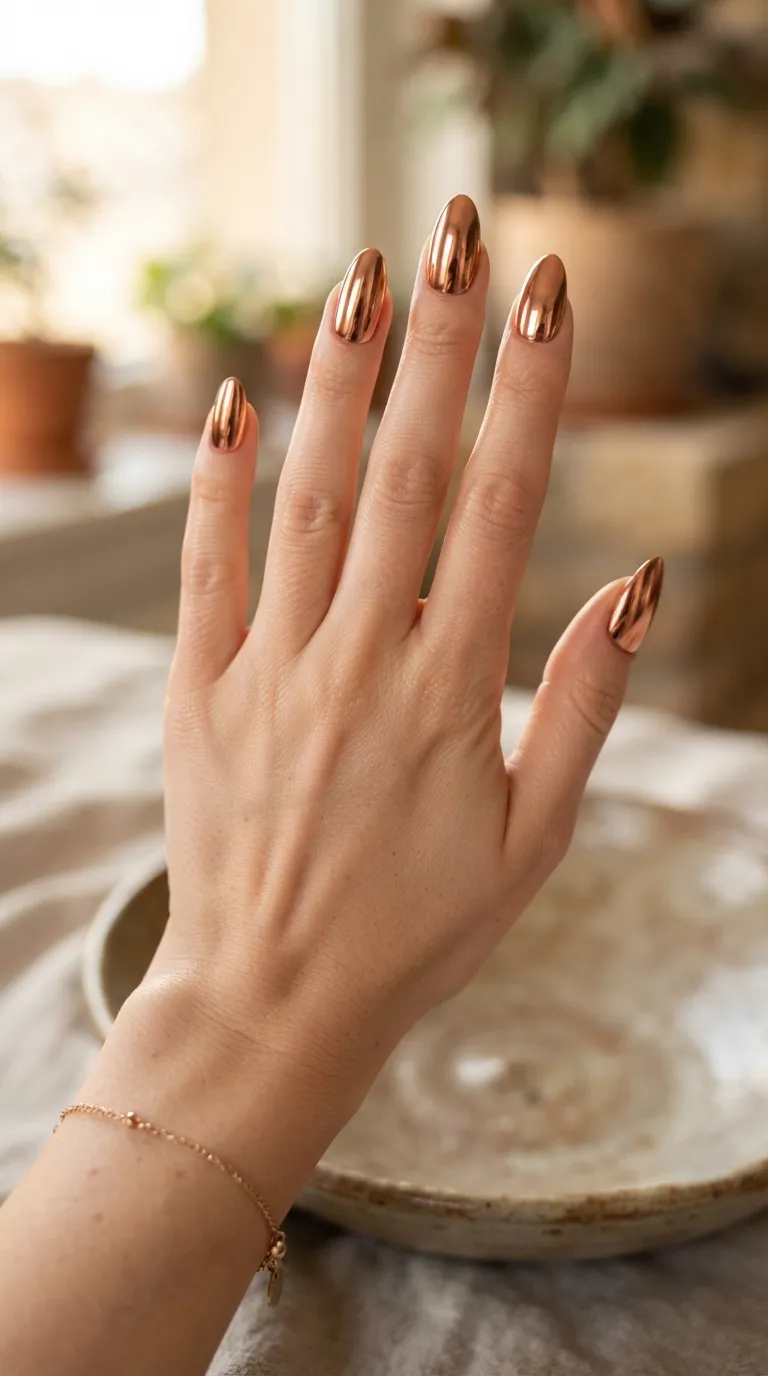 7. Copper Chrome Finish