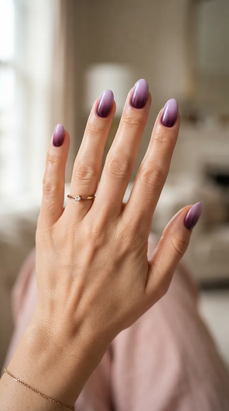 7. Plum Ombre