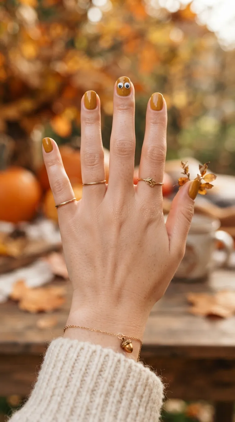 8. Googly Eye Nails