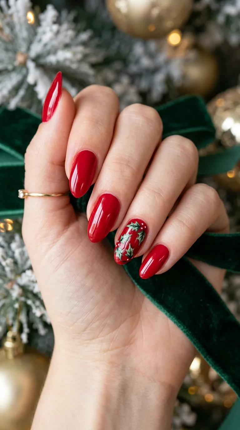 8. Holly Leaf Accent