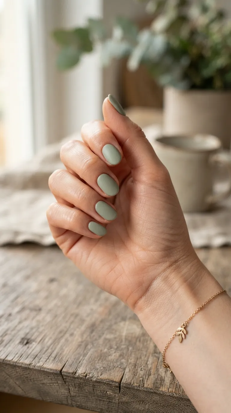 9. Soft Sage Polish
