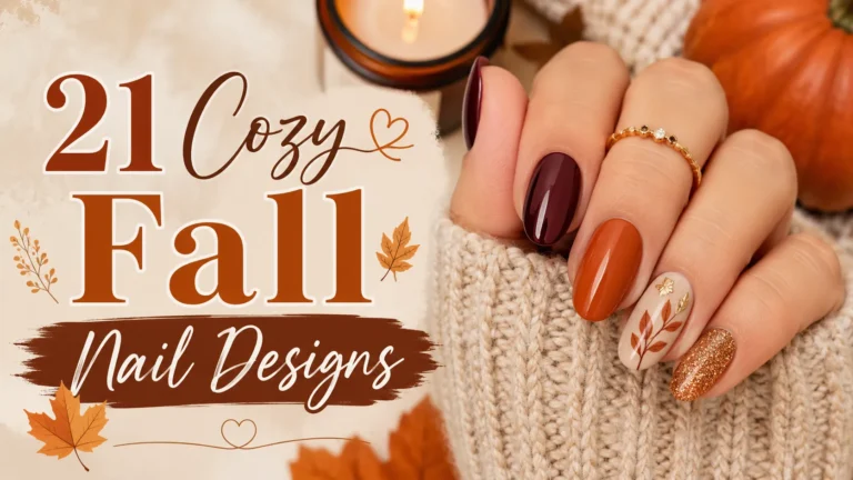 21 Cozy Fall Nail Designs to Try This Season