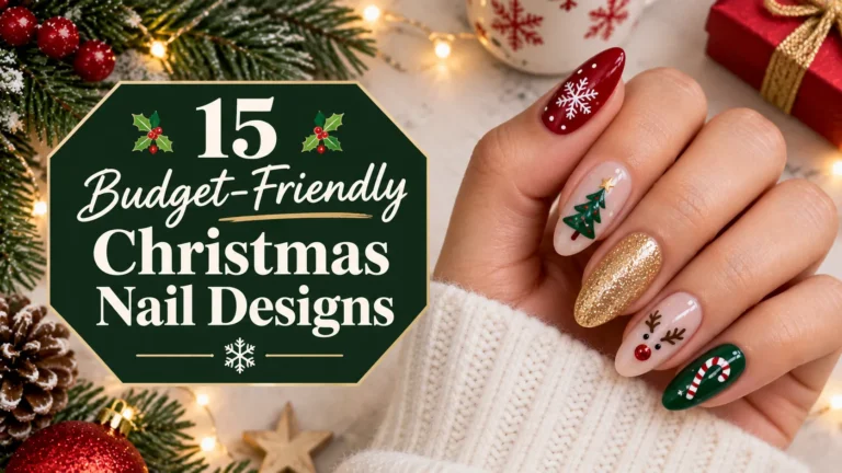 15 Budget-Friendly Christmas Nail Designs You Can Do at Home