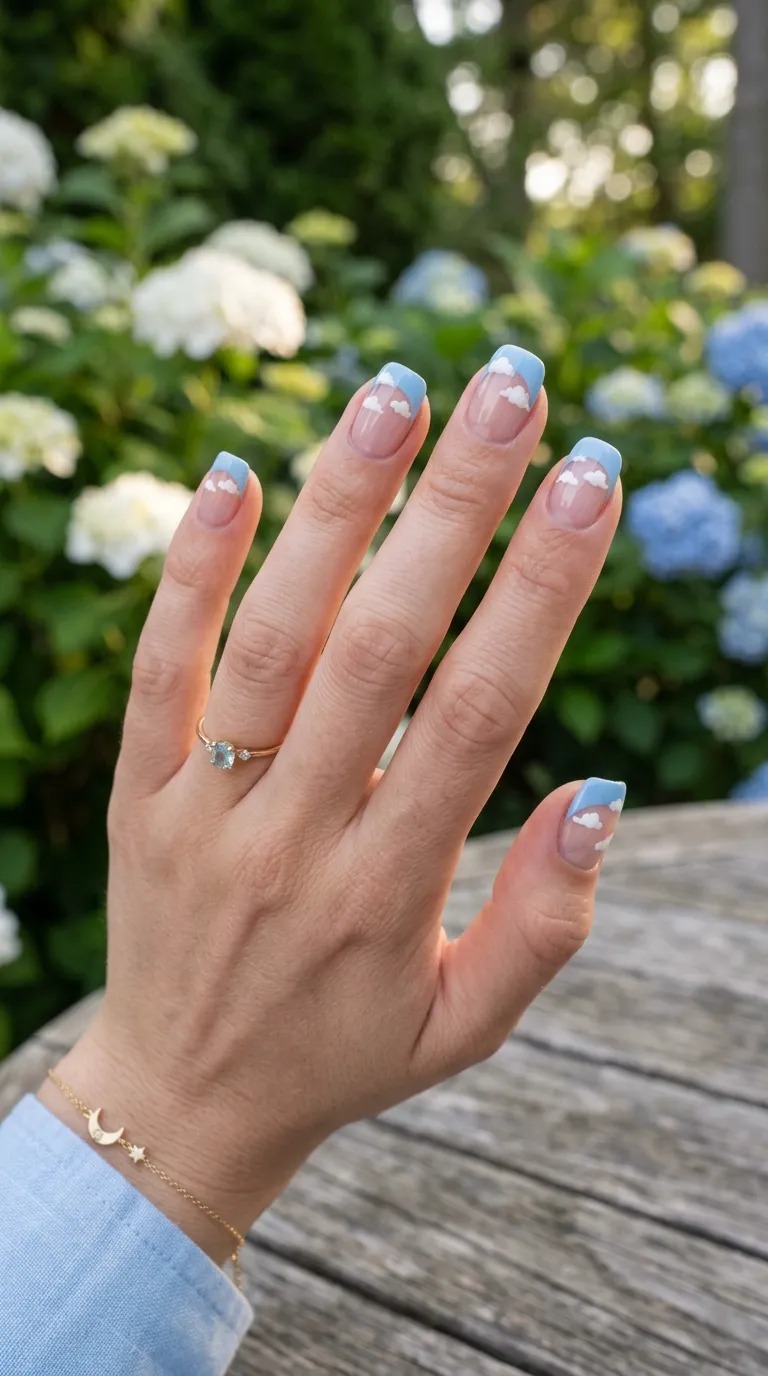 1. Classic White Tips