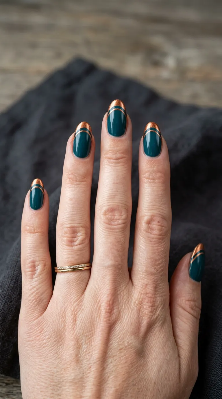 2. Thin Gold Line