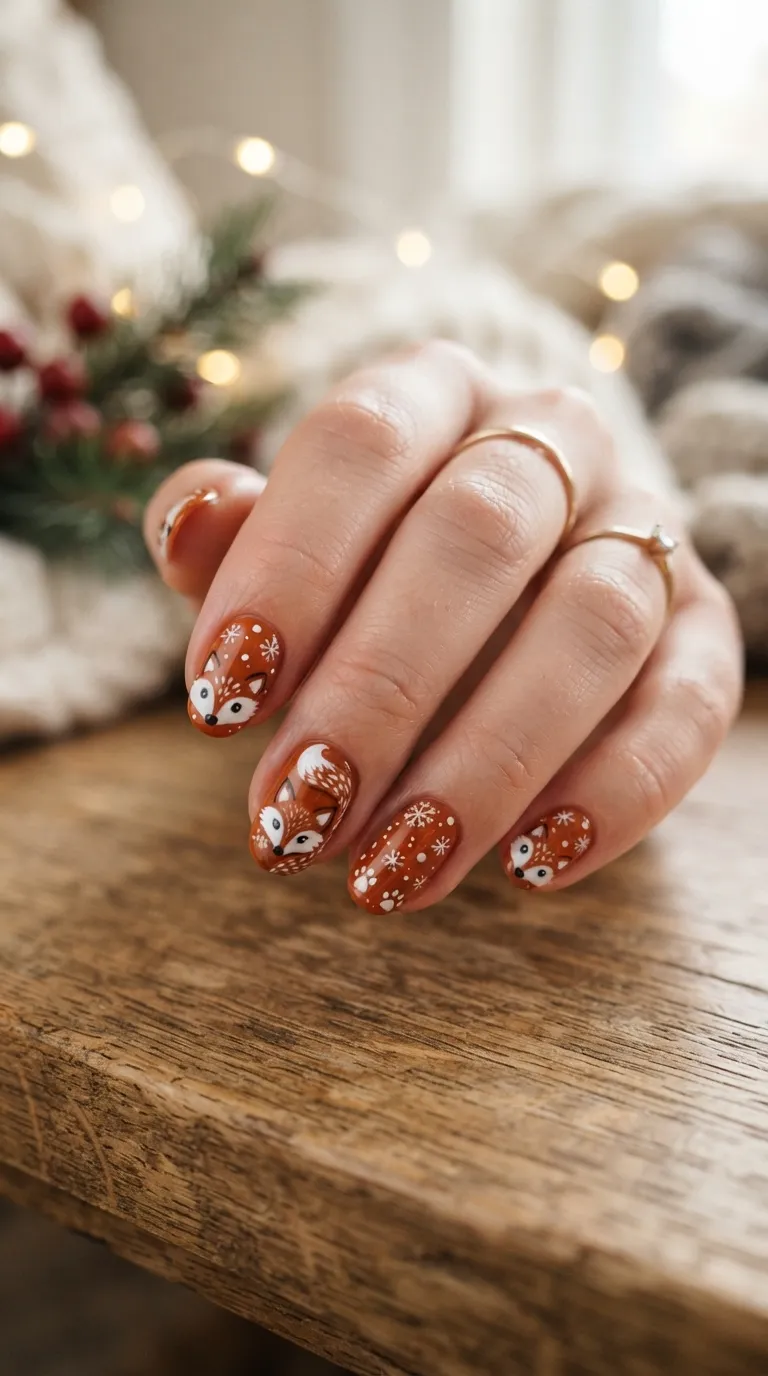 5. Gold Snowflake