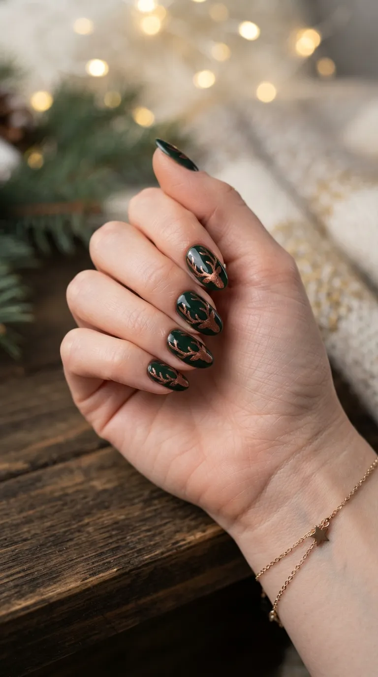 11. Gel Christmas Tree Art
