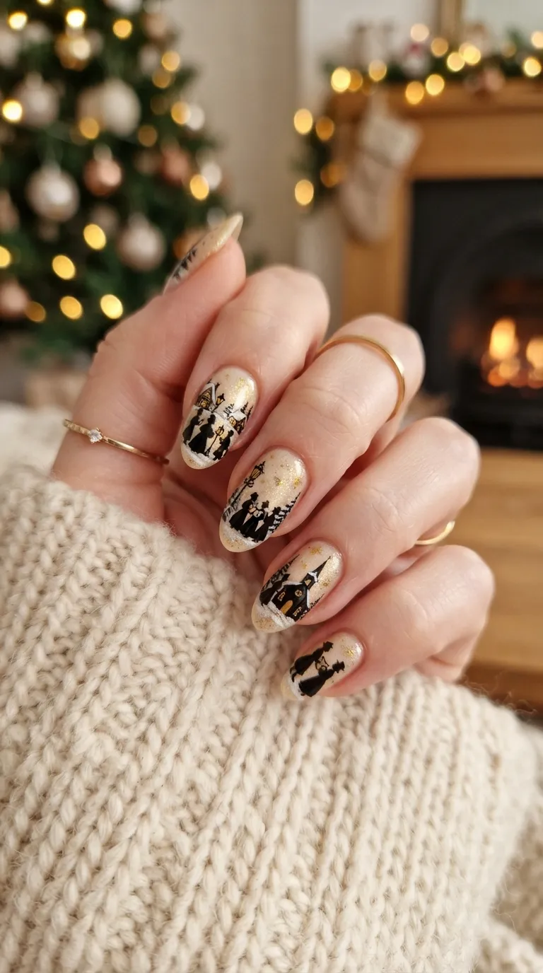 christmas nail design (14)