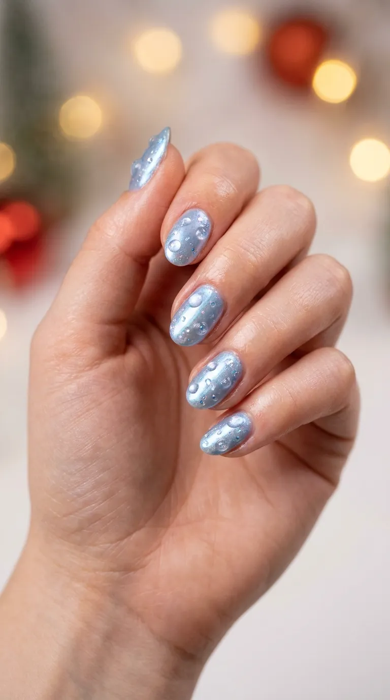 25. Icicle Blue Christmas