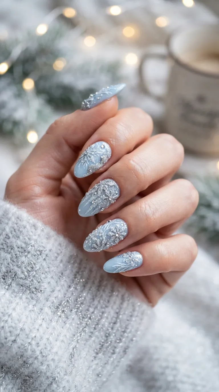 christmas nail design (2)