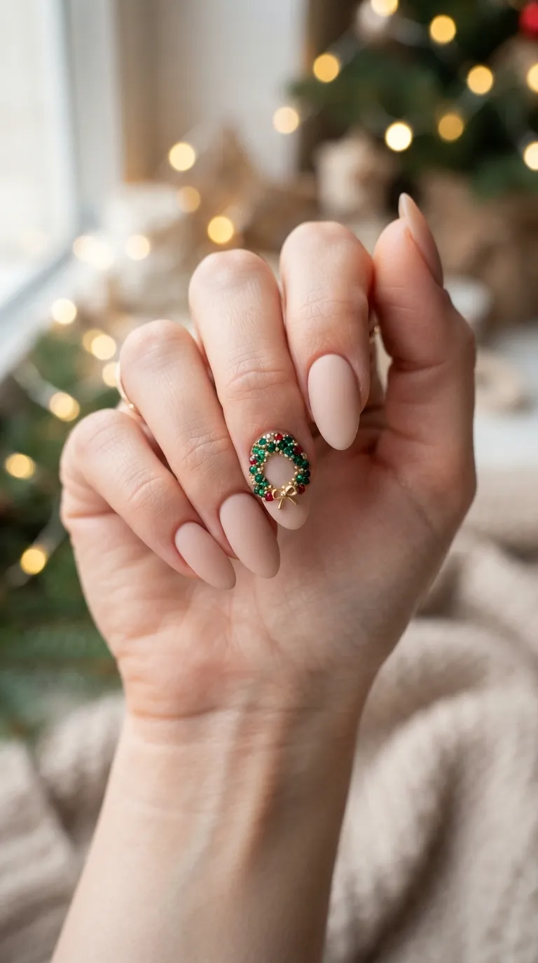 25. Pink Crystal Snowfall