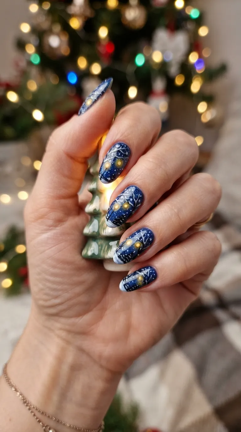 1. Classic Red and Green Christmas Nails