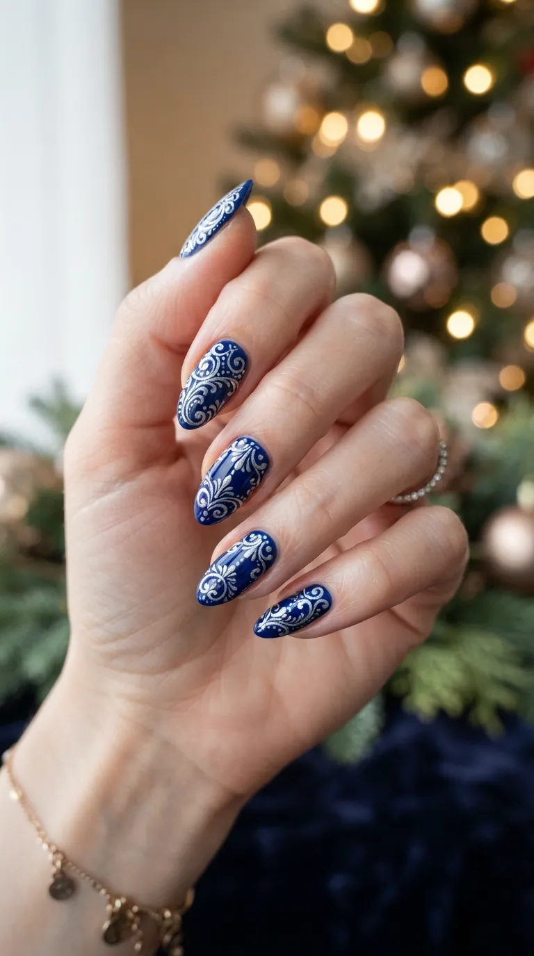 21. Glitter Cuticle Cuff