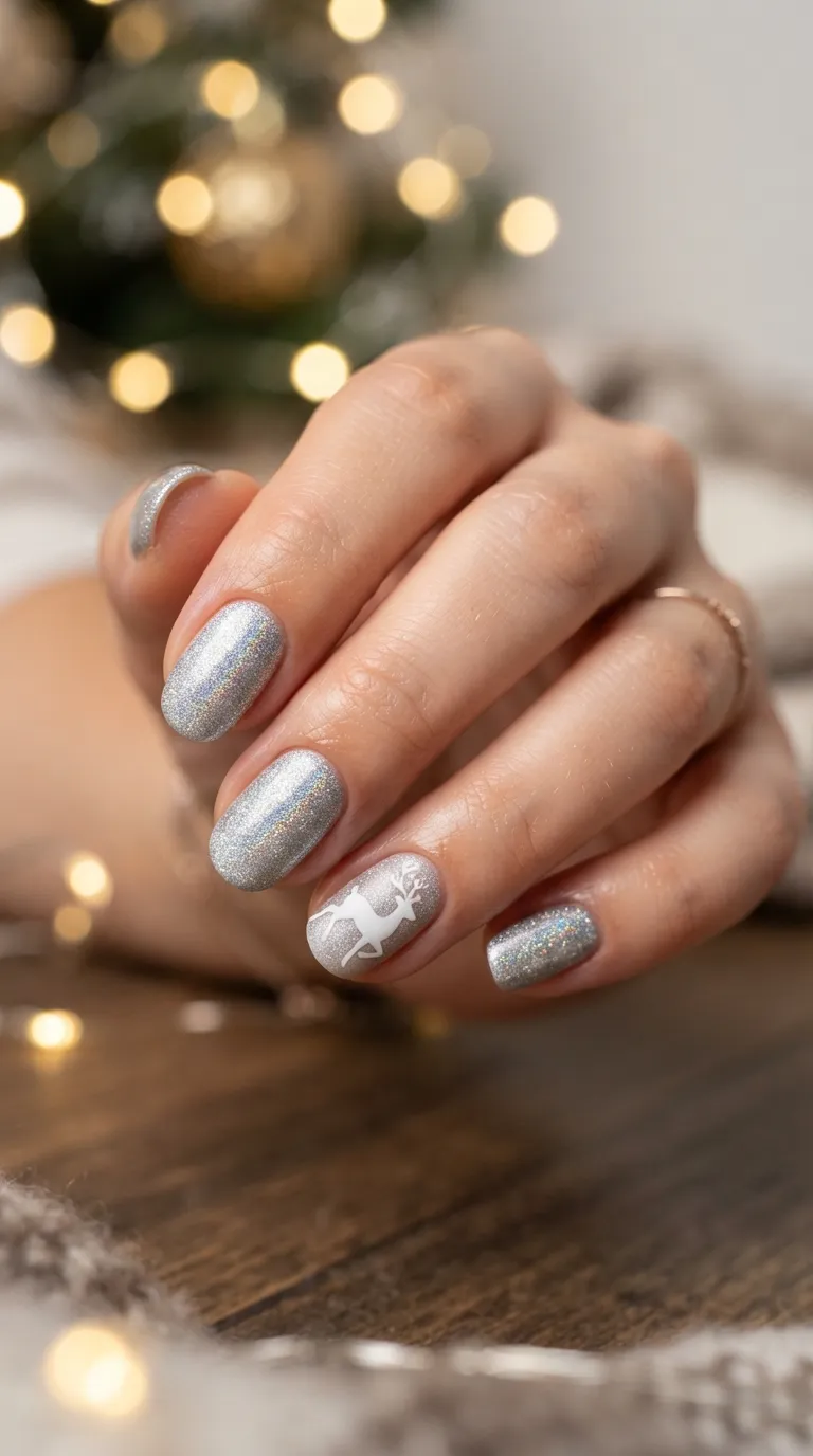 4. White and Red Candy Cane