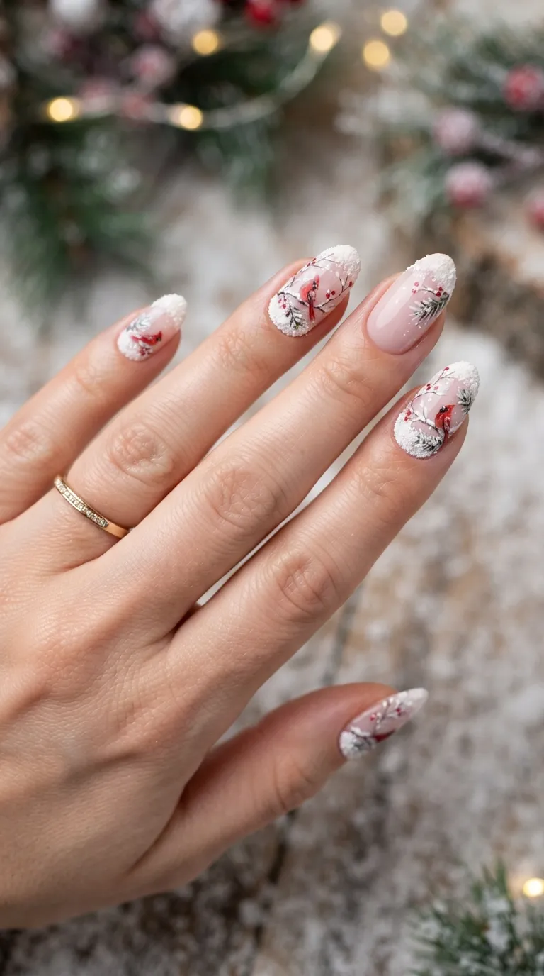 3. Wintry Ombre french