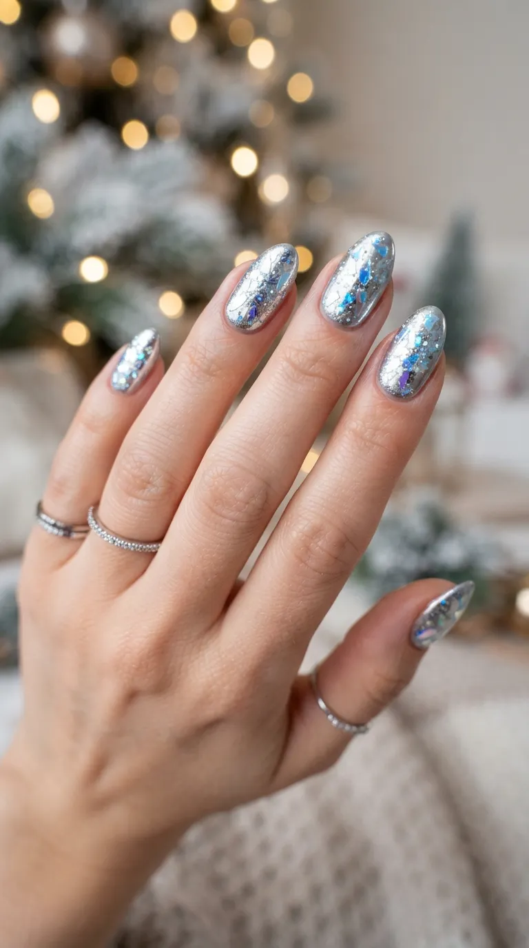 7. Scarlet Glitter Fade