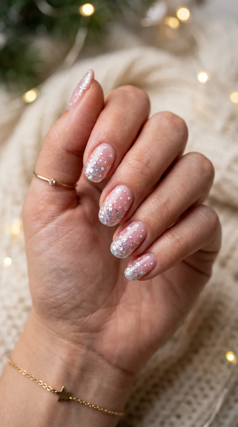 18. Ruby and Gold Foil
