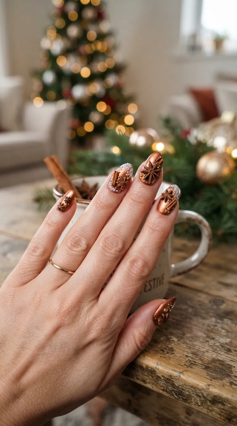 23. Wintry Champagne gold