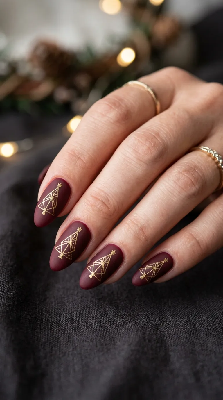 23. Sugar Texture Snow Nails